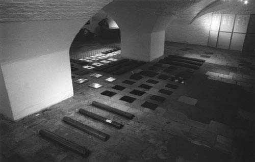 Bleifahnen+Affirmationen+Informationswand